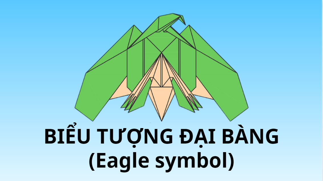 Video 54: Mẫu gấp biểu tượng Đại bàng - The Art of Paper Folding: Eagle symbol